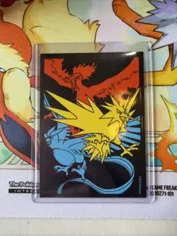 Pokemon Hidden Fates Black Star Promo SM210 Moltres Zapdos Articuno - Image 2