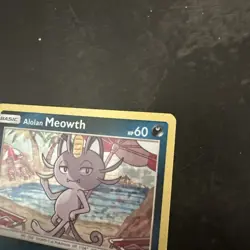 Alolan Meowth 10/12 Pokemon Mcdonalds 2019 Holo - Image 3