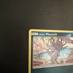 Alolan Meowth 10/12 Pokemon Mcdonalds 2019 Holo - Image 4