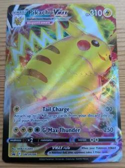 2023 Pokemon PIKACHU VMAX #SWSH286 Black Star Promos Holo English - Image 1