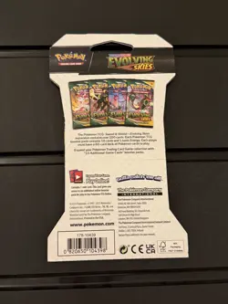 Pokemon TCG Evolving Skies Sleeved Booster Pack New Sealed - Rayquaza pack - Image 2