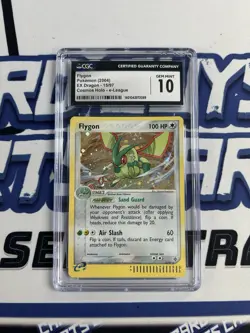 2004 Pokemon Cosmos Holo EX Dragon #15 Flygon CGC GEM MINT 10 - Image 1