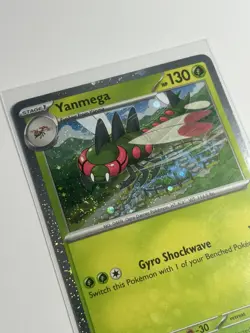 Pokemon TCG Scarlet & Violet Yanmega SVP187 Black Star Promo Holo - NEAR MINT - Image 2