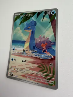 Pokemon Destined Rivals Misty's Lapras 194/182 Illustration Rare - Near Mint - Image 3