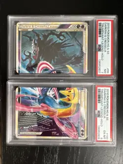 Pokemon TCG Darkrai (PSA 7) and Cresselia (PSA 6) Legend Card Set Top and Bottom - Image 5