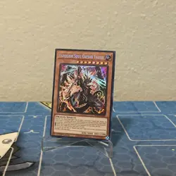 Yugioh! Vanquish Soul Caesar Valius - RA04-EN046 - Secret Rare - 1st Edition NM - Image 1