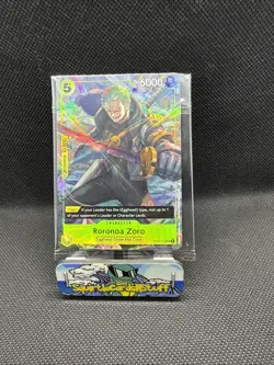 One Piece Roronoa Zoro OP07-113 Illustration Box Vol. 3 Promo Sealed - Image 1