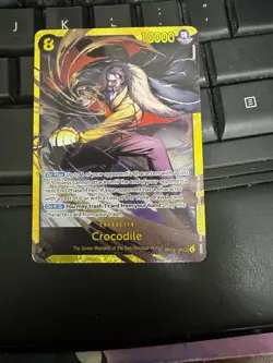 Crocodile OP14-120 (SEC) THE AZURE SEA'S SEVEN English One Piece Tcg - Image 1