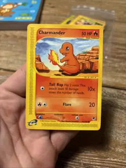 Charmander 97/165 Expedition Common Regular Pokemon TCG WOTC HP - Image 1