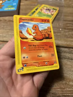 Charmander 97/165 Expedition Common Regular Pokemon TCG WOTC HP - Image 2