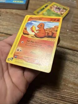 Charmander 97/165 Expedition Common Regular Pokemon TCG WOTC HP - Image 3