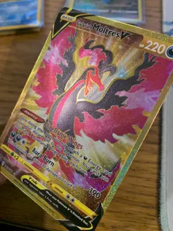 NEAR MINT! Galarian Moltres (183/172) Brilliant Stars Secret Rare Pokemon Card! - Image 4