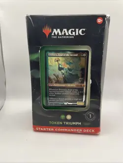 Magic the Gathering MTG Starter Commander Deck: Token Triumph New - Image 1