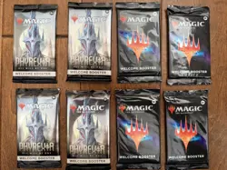Magic the Gathering Welcome Booster Lot of 8 Sealed MTG See Pictures - Image 1