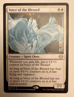 MTG Voice of the Blessed Innistrad: Crimson Vow 044/277 Regular Rare - Image 1