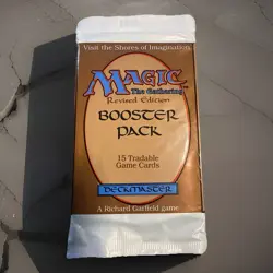 MTG Magic the Gathering Revised 3rd Edition 1994 Booster Pack New / Sealed 742818067003 - Image 1