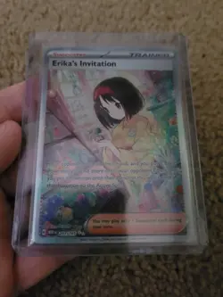 Pokemon TCG Full Art Holo Trainer Supporter Lot 16 Cards Miriam Grusha Erika - Image 3