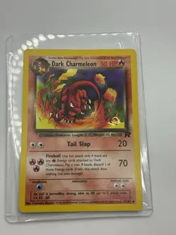 Dark Charmeleon 32/82 GOLD W STAMP Pokemon TCG Card WOTC - Image 1