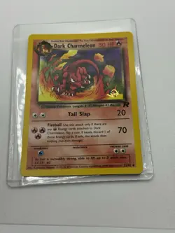 Dark Charmeleon 32/82 GOLD W STAMP Pokemon TCG Card WOTC - Image 3