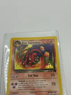 Dark Charmeleon 32/82 GOLD W STAMP Pokemon TCG Card WOTC - Image 4
