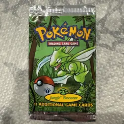 Pokemon TCG Jungle Booster Pack 1st Edition EMPTY PACK (Scyther) - Image 1