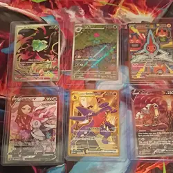 Pokemon TCG Holo 6 Card Lot - Bulbasaur, Rotom, Sylveon V, Garchomp V, Entei V - Image 1