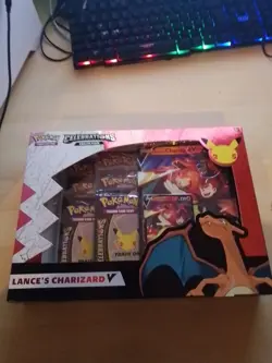 Pokemon Celebrations Lances Charizard V Collection Box Brand New & Sealed - Image 1