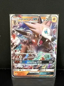 Pokemon TCG Lycanroc GX Black Star Promo SM14 - Image 2