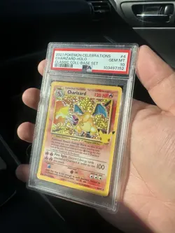 Pokemon Charizard 4/102 Celebrations Classic Collection Holo PSA 10 - Image 1