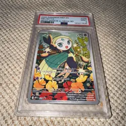 PSA 9 Pokemon Meloetta 026 Illustration Rare TCG Mega Battle Deck. - Image 4