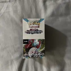 Pokemon TCG | Paradox Rift | Half Booster Box Scarlet & Violet | New & Sealed - Image 1