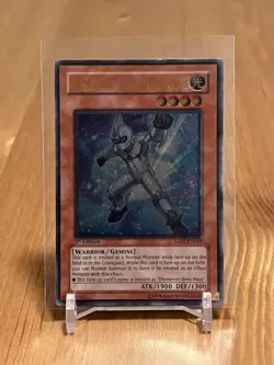 Yugioh Elemental Hero Neos Alius 1st Edition Ultimate Rare TAEV Lightly Played - Image 1