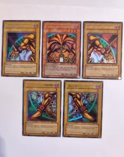 Yu-Gi-Oh Die komplette Exodia LOB Ultra Rare Deutsch Holo Karte TCG - Image 1