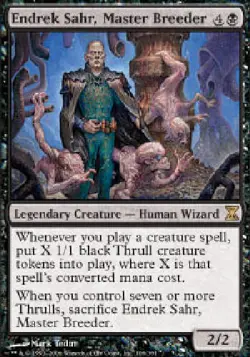 ENDREK SAHR, MASTER BREEDER Time Spiral MTG Magic the Gathering Cards DJMagic - Image 1