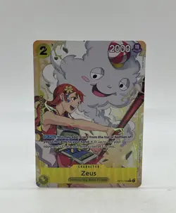 One Piece TCG A Fist Of Divine Speed OP11-106 Zeus Alternative Art - Image 1