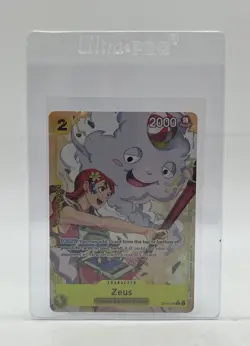 One Piece TCG A Fist Of Divine Speed OP11-106 Zeus Alternative Art - Image 3