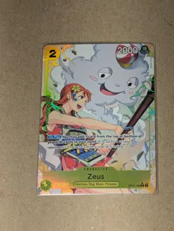 One Piece TCG - Zeus (Alt Art) - OP11-106 - A Fist of Divine Speed - NM/English - Image 1