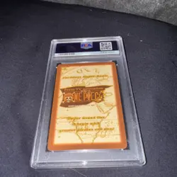 1999 ONE PIECE CARDDASS HYPER BATTLE FIRST STAGE #C13 USOPP PSA 9 - Image 2