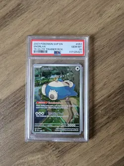 Pokemon TCG Scarlet & Violet 151 ETB Snorlax SVP 051 Promo PSA 10 GEM MINT - Image 1