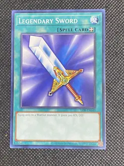 YuGiOh! - Legendary Sword LOB-EN040 Common 25th Anniversary Edition Near Mint - Image 1