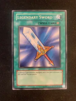 Legendary Sword - LOB-E031 - Unlimited - Yu-Gi-Oh - Image 1