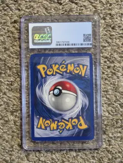 Alakazam 001/102 Base Set (Shadowless) Holo - CGC Graded 4.5 - Not PSA - Pokemon - Image 2