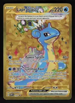 Lapras ex - 164 SV: Scarlet & Violet Promo Cards Promo Pokemon TCG Card NM - Image 1