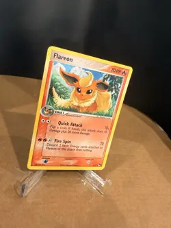 Pokemon TCG Flareon Holo Rare Card 2/17 Pop Series 3 Near Mint Condition - Image 2
