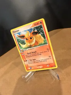 Pokemon TCG Flareon Holo Rare Card 2/17 Pop Series 3 Near Mint Condition - Image 3