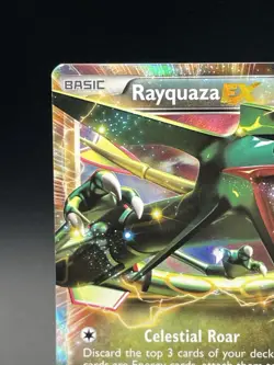 Pokemon TCG Rayquaza EX 85/124 Dragons Exalted LP - Image 5