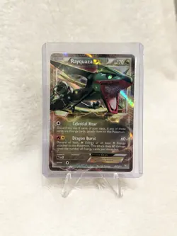 2012 Pokemon TCG Dragon Exalted Rayquaza-EX 85/124 LP - Image 1