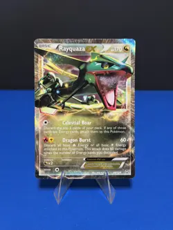 Pokemon Rayquaza EX Black and White Dragons Exalted 85/124 Ultra Rare - LP - Image 1
