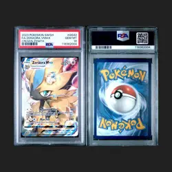 Zeraora VMAX Pokemon TCG Crown Zenith Galarian Gallery Full Art GG42/GG70 PSA 10 - Image 3