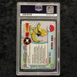 Topps Chrome Pokemon Abra Spectra PSA 10 2000 Karten Cards Sammlung - Image 2